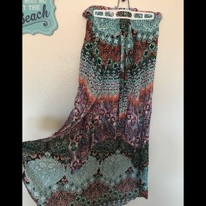 Boho summer skirt.